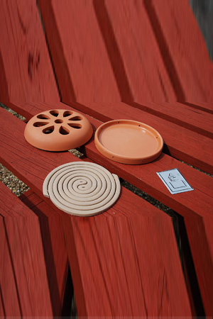The Buzz Citronella Burner and 6 Coil Pack