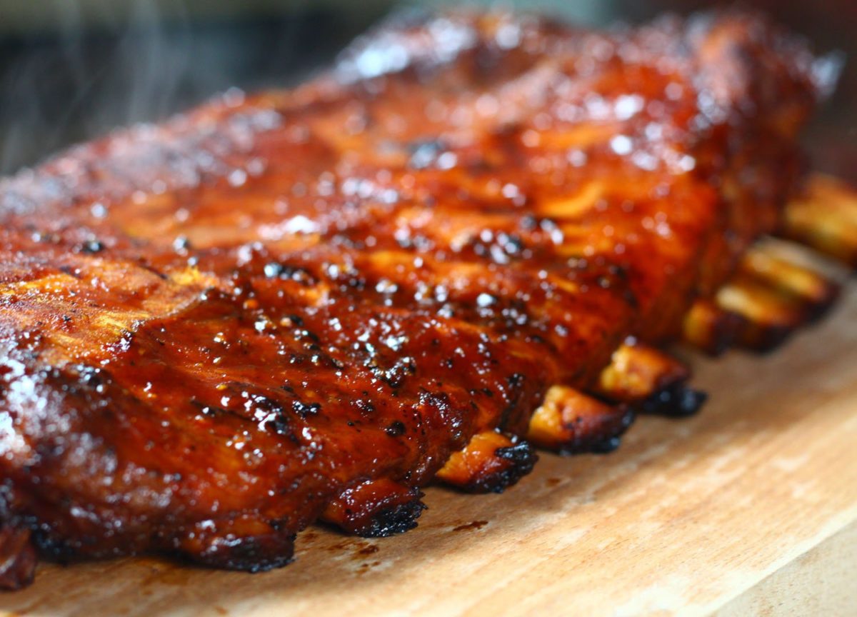 sweet and sticky spare ribs