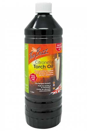 The Buzz Citronella Torch Oil