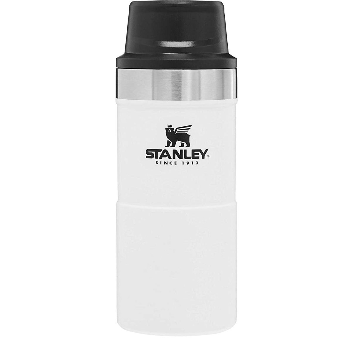 Stanley CLA 355ml/12oz Trgr-Actn Trav Mug Polar White