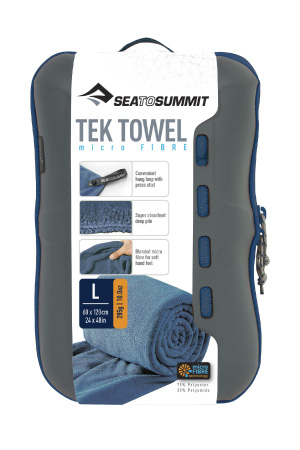 S2S Tek Towel L Cobalt 60cm x 120cm
