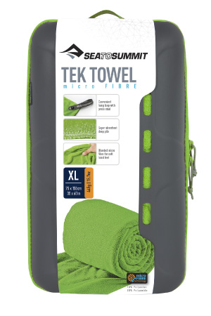 S2S Tek Towel XL Lime 75cm x 150cm