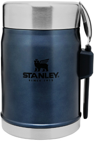 Stanley Classic Legendary Food Jar 0.4L / 14 OZ Nightfall with spork