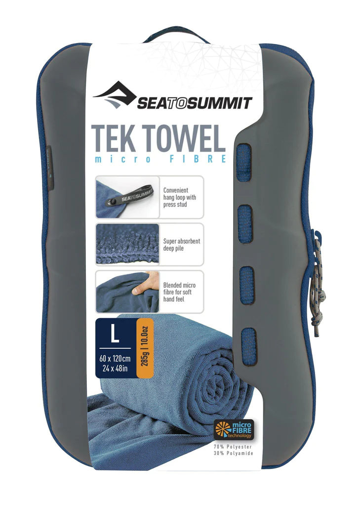 S2S Tek Towel XL Cobalt 75cm x 150cm