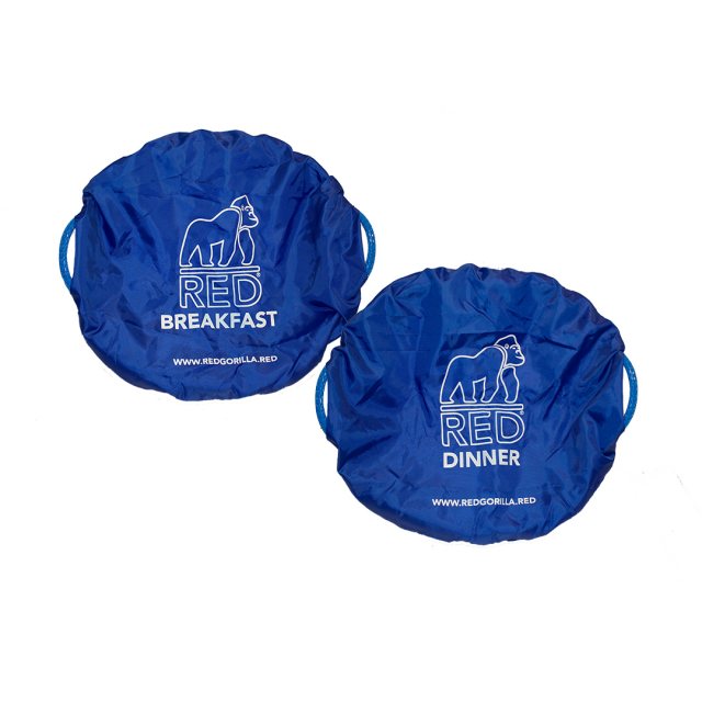 Red Gorilla - Tubcovers - Medium Blue Breakfast/Dinner Covers