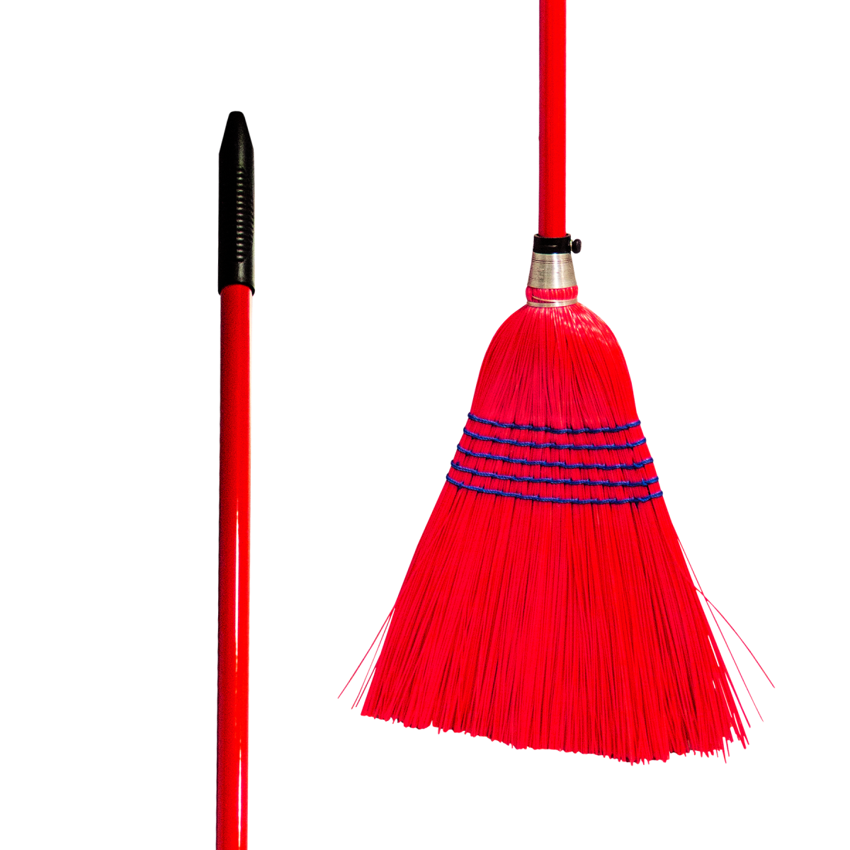 Red Gorilla - Deluxe Brooms - Deluxe Corn broom Standard Red