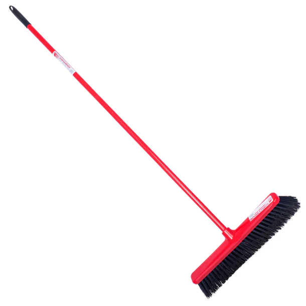Red Gorilla - Gorilla Brooms - 50cm broom head and Handle Red