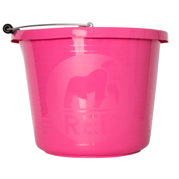 Red Gorilla - Premium Buckets - Premium Pink Bucket