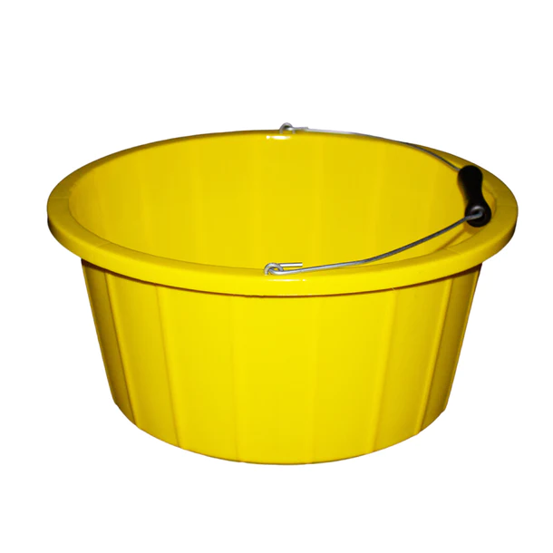 Red Gorilla - Premium Buckets - Premium Shallow Bucket Yellow