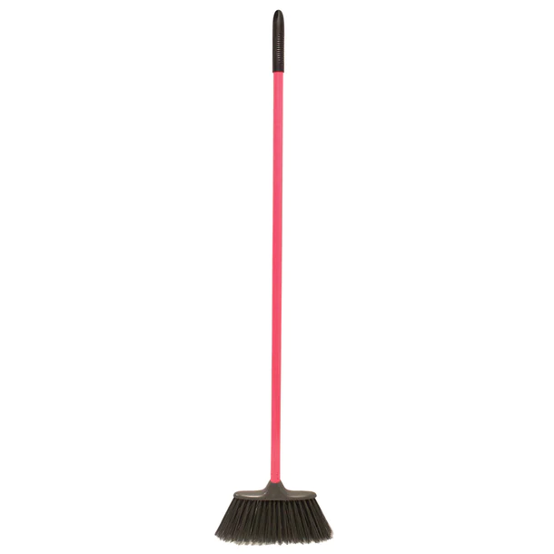 Red Gorilla – Poly Yard – Poly Yard Broom Head with 120cm Handle Pink