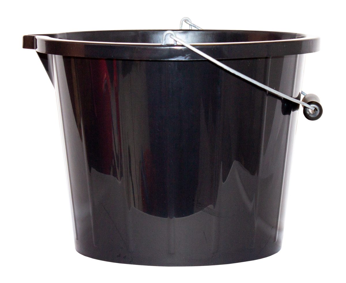 Red Gorilla - Standard Buckets - Standard Black 3 Gallon Bucket
