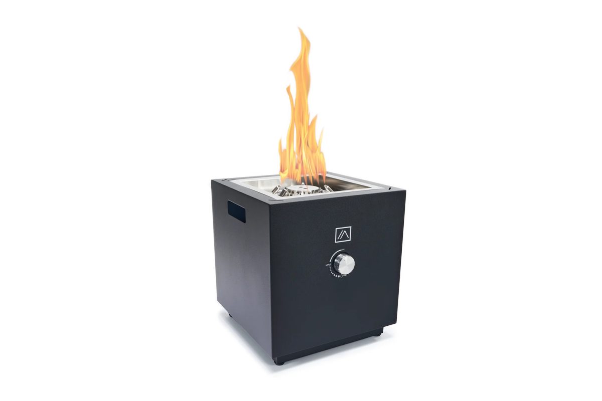 Qube - Portable Gas Fire Pit with Dual-Tank Technology