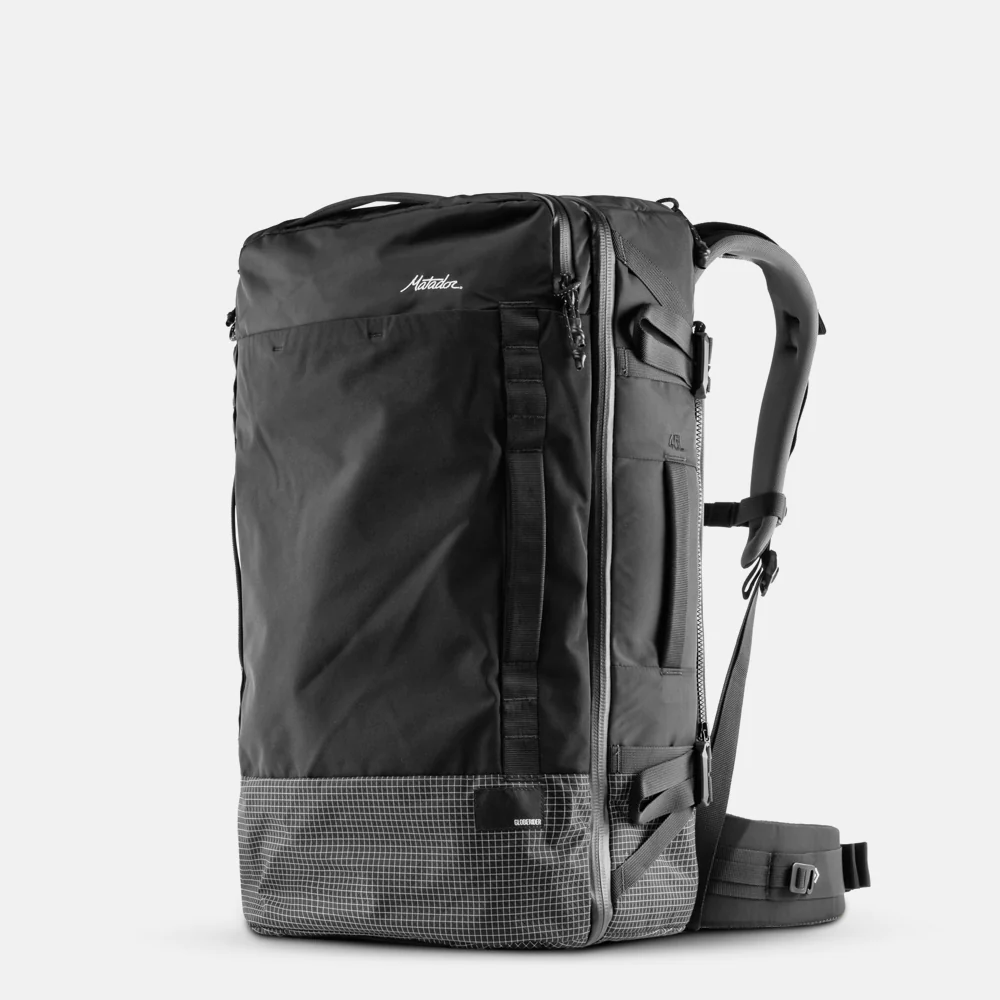 GlobeRider45 Travel Backpack – Black