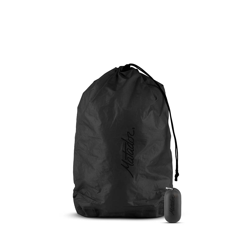 Droplet Water-Resistant Stuff Sack - Charcoal