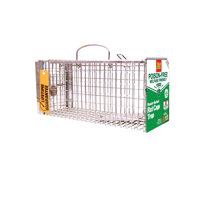 Ready-Baited Rat Cage Trap