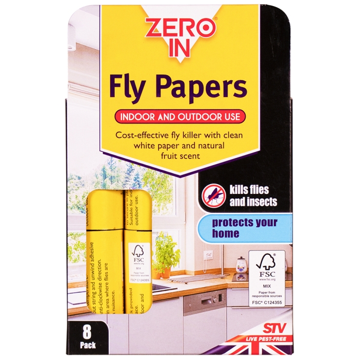 Fly Papers FSC – 8-Pack