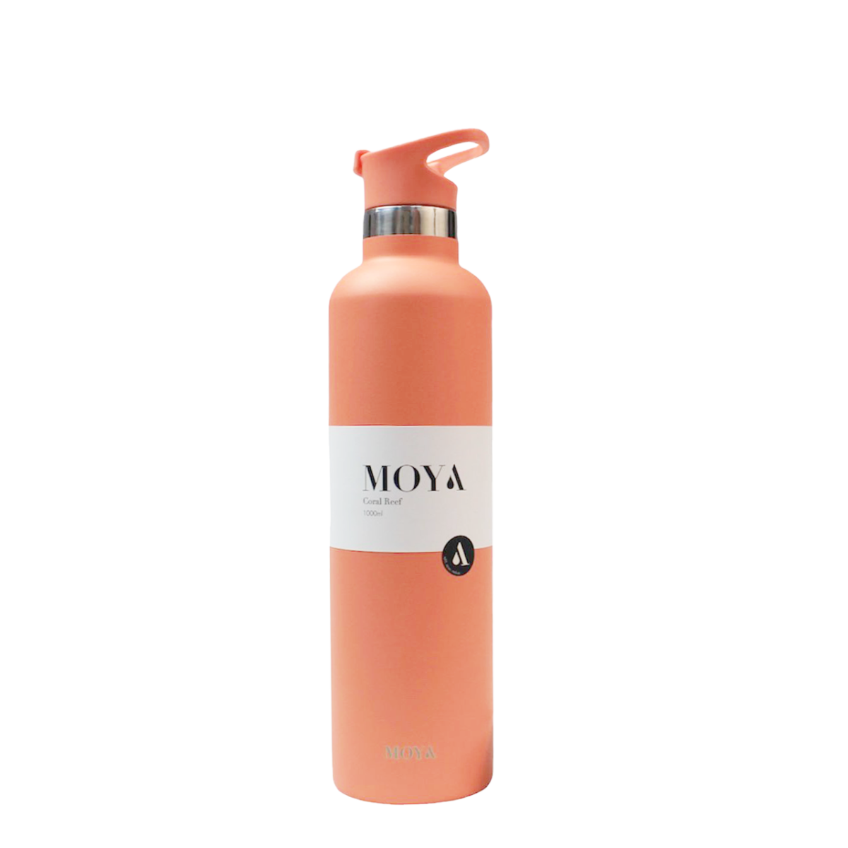 Moya "Coral Reef" 1L Insulated Sustainable Water Bottle Coral
